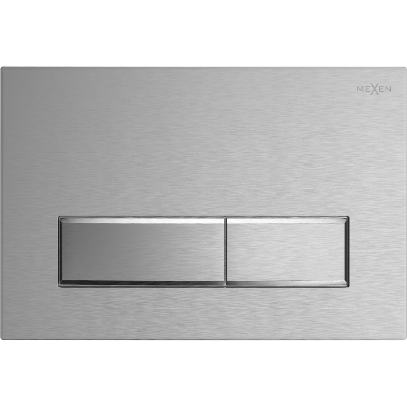 Buton de clătire Mexen Fenix 09, crom - 600991