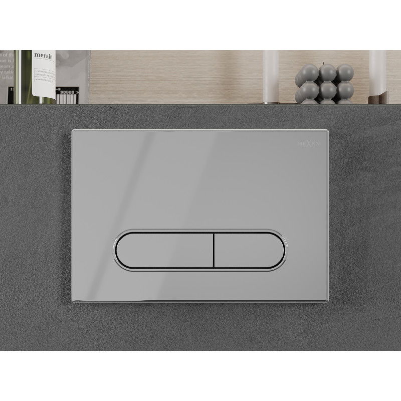 Mexen Fenix 11 öblítő gomb, fényes króm - 601101