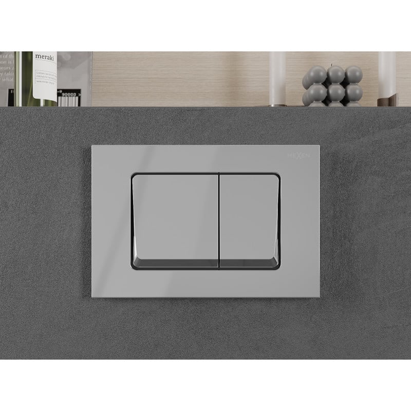 Mexen Fenix 10 XS buton de spălare, crom strălucitor - 601001