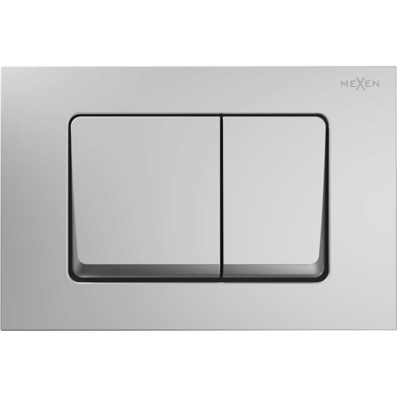 Mexen Fenix 10 XS öblítő gomb, matt króm - 601002