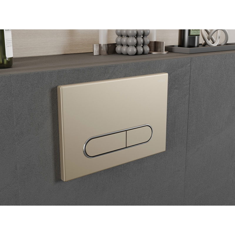 Mexen Fenix 11 öblítőgomb, pezsgő arany - 601104