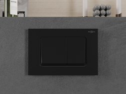 Mexen Fenix 10 XS buton de clătire, negru mat - 601003