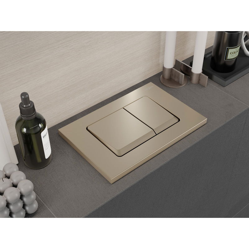 Mexen Fenix 10 XS buton de spălare, auriu șampanie - 601004