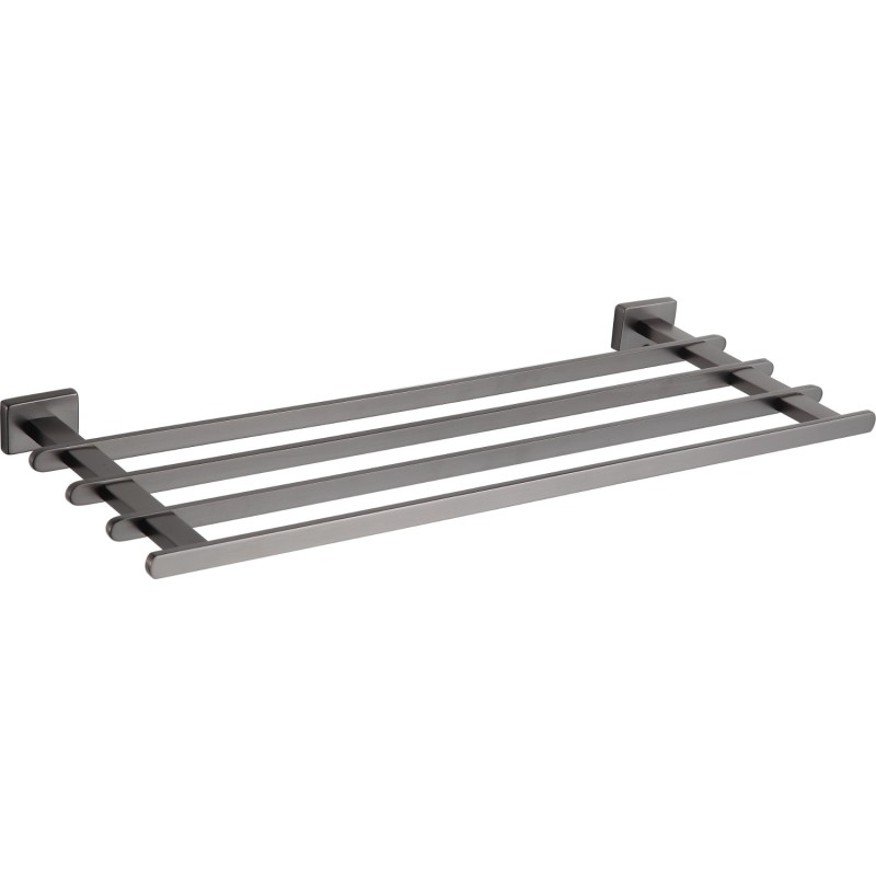 Mexen Arno törölközőtartó polc, szálcsiszolt gun gray - 7020720-66