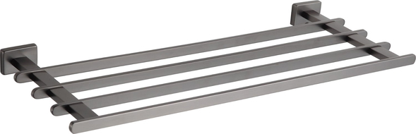 Mexen Arno törölközőtartó polc, szálcsiszolt gun gray - 7020720-66