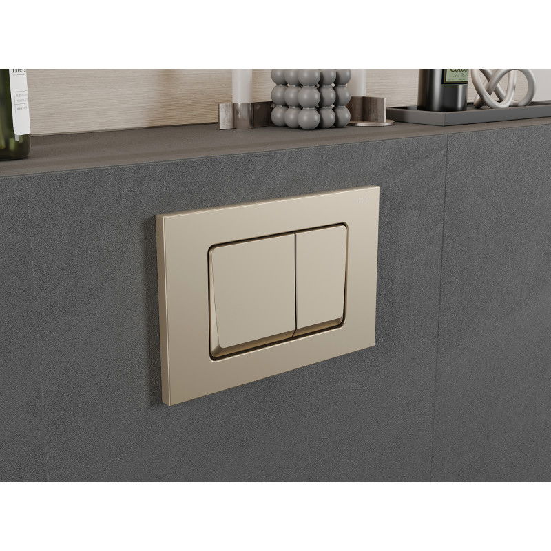 Mexen Fenix 10 XS buton de spălare, auriu șampanie - 601004