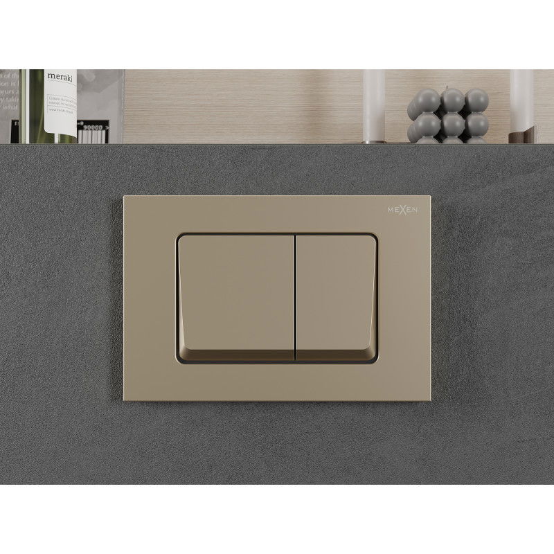 Mexen Fenix 10 XS öblítőgomb, pezsgőarany - 601004