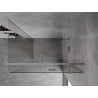 Mexen Mist H T cabină de duș batantă dreapta 100 x 80 cm, transparent, crom - 8A5T-100-080-01-00-P