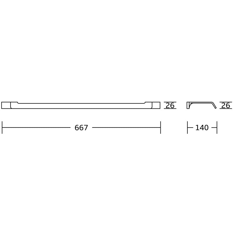 Mexen Rino cuier dublu pentru prosop, auriu - 7027025-50