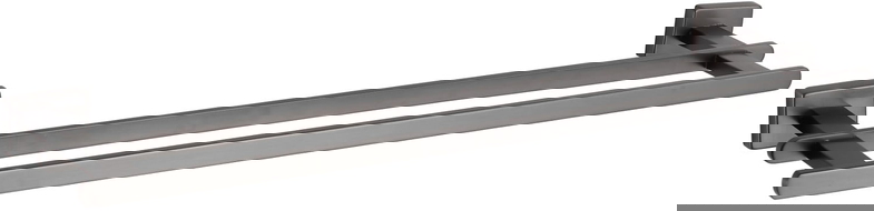 Mexen Arno kettős törölközőtartó, kefe barkácsolt gun szürke - 7020725-66