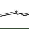 Mexen Rino cuier dublu pentru prosop, negru - 7027025-70