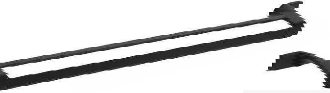 Mexen Rino cuier dublu pentru prosop, negru - 7027025-70