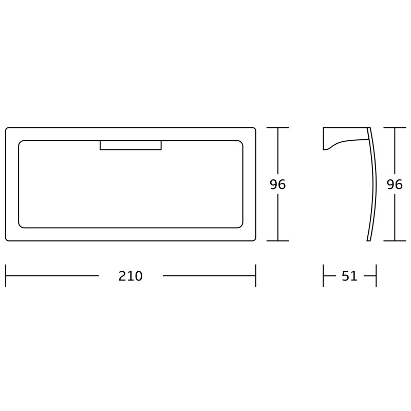 Mexen Rino törölközőtartó, króm - 7027032-00