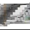 Mexen Mist H T cabină de duș batantă dreapta 70 x 120 cm, transparent, crom - 8A5T-070-120-01-00-P