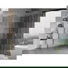 Mexen Mist H T cabină de duș batantă dreapta 70 x 120 cm, transparent, crom - 8A5T-070-120-01-00-P