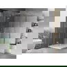 Mexen Mist H T cabină de duș cu deschidere stânga 85 x 85 cm, transparent, crom - 8A5T-085-085-01-00-L