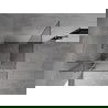 Cabină de duș rabatabilă stânga Mexen Mist H T 110 x 110 cm, transparent, crom - 8A5T-110-110-01-00-L