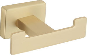 Mexen Arno cârlig dublu pentru prosop, auriu periat - 7020735-55