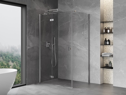 Mexen Mist H T cabină de duș pliabilă stânga 110 x 70 cm, transparent, crom - 8A5T-110-070-01-00-L