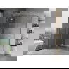 Mexen Mist H T cabină de duș cu deschidere stânga 115 x 70 cm, transparent, crom - 8A5T-115-070-01-00-L