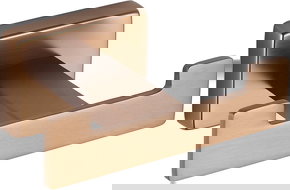 Mexen Arno kettős törölközőakasztó, kefe-szálcsiszolt réz - 7020735-65