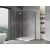 Mexen Mist H T cabină de duș batantă stânga 70 x 80 cm, transparent, crom - 8A5T-070-080-01-00-L