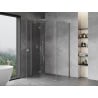 Mexen Mist H T cabină de duș batantă stânga 70 x 80 cm, transparent, crom - 8A5T-070-080-01-00-L
