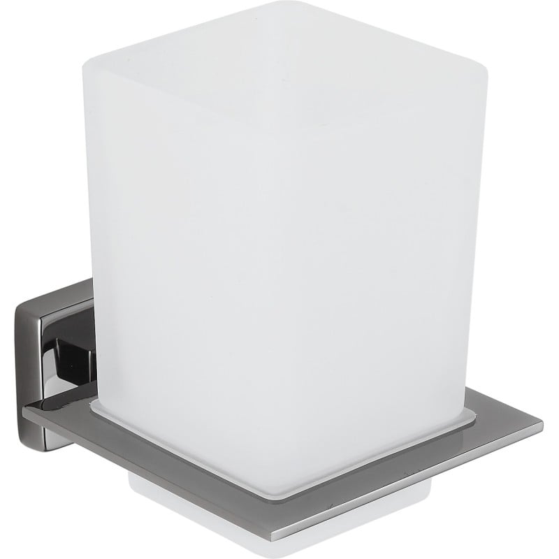 Mexen Arno fogkefe tartó, fekete króm - 7020738-73