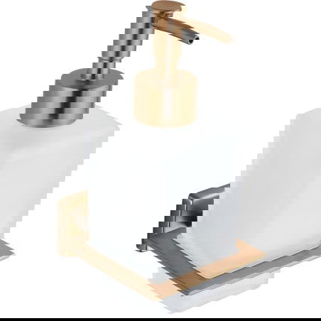 Mexen Arno szappanadagoló, kefe réz - 70207388-65