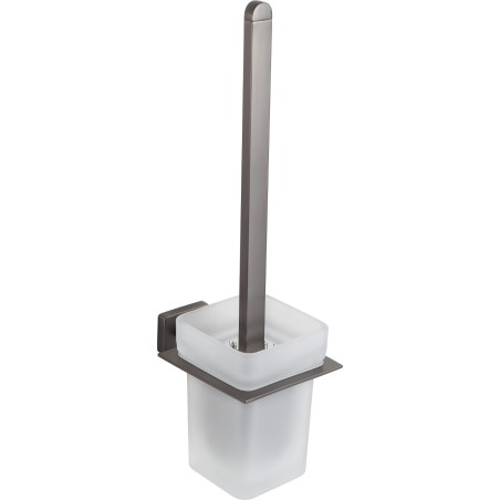 Mexen Arno perie de toaletă, gri armat periat - 7020750-66