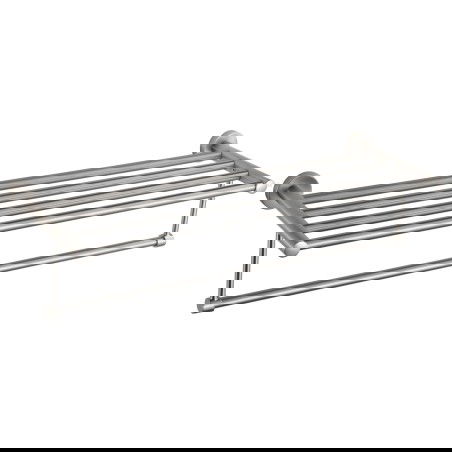 Mexen Remo törölközőtartó, kefe nikkelezett - 7050720-97