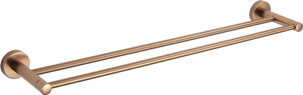 Mexen Remo cuier dublu pentru prosop, cupru șlefuit - 7050725-65