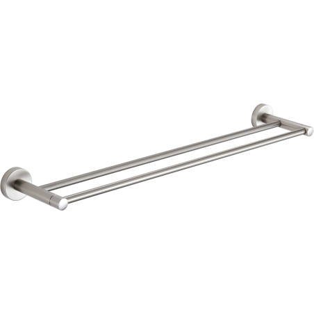 Mexen Remo cuiier dublu pentru prosop, nichel periat - 7050725-97