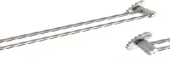 Mexen Remo cuiier dublu pentru prosop, nichel periat - 7050725-97