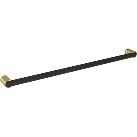 Mexen Base cuier pentru prosop, negru/auriu - 7088224-57