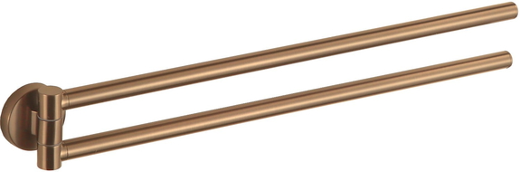 Mexen Remo suport dublu rotativ pentru prosop, cupru periat - 70507255-55 - 70507255-65