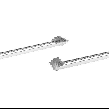 Mexen Base cuier dublu pentru prosop, Crom - 7088225-00