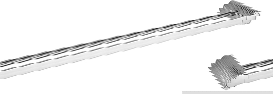 Mexen Base cuier dublu pentru prosop, Crom - 7088225-00