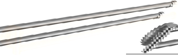 Mexen Remo suport dublu rotativ pentru prosoape, nichel periat - 70507255-97