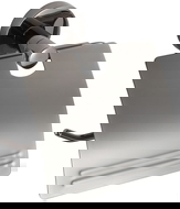 Mexen Remo toalettpapír tartó, fekete króm - 7050733-73