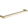 Mexen Base cuiere dublu pentru prosoape, auriu - 7088225-50