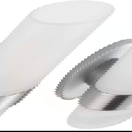 Mexen Remo fogkefetartó pohár, kefélt nikkel - 7050738-97