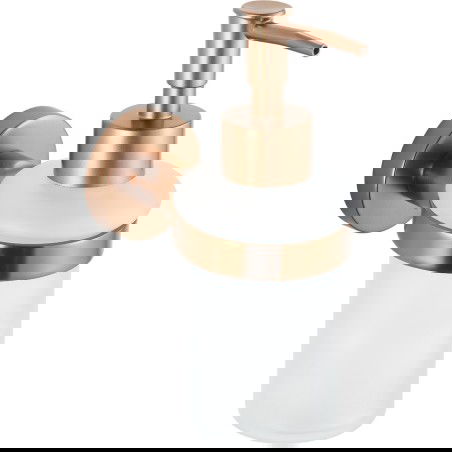 Mexen Remo szappanadagoló, kefevezetett réz - 70507388-65