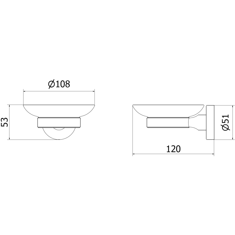 Mexen Remo săpunieră, aurie - 7050739-50