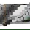Mexen Mist H T cabină duș batantă dreapta 110 x 75 cm, transparent, negru - 8A5T-110-075-70-00-P