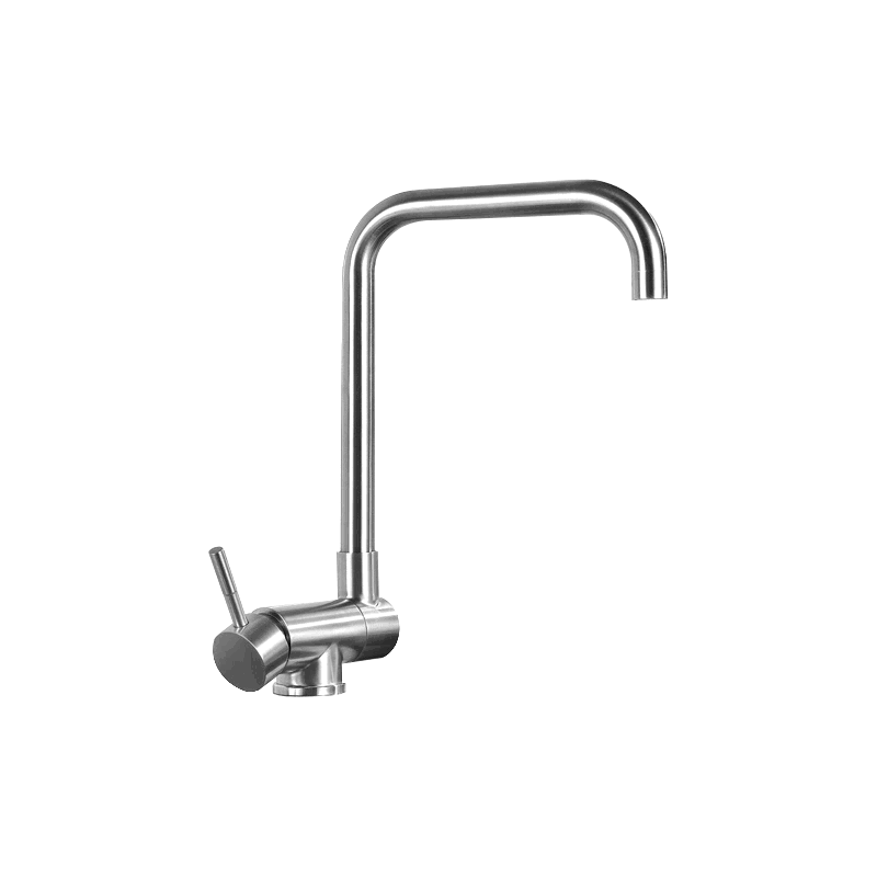 Mexen Madox ablak alatti konyhai csaptelep, inox - 672000-00