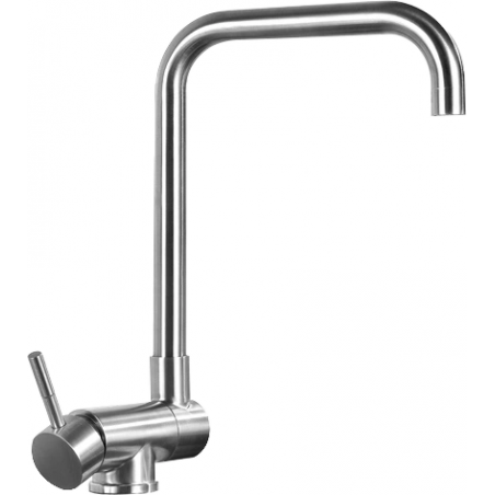 Mexen Madox ablak alatti konyhai csaptelep, inox - 672000-00