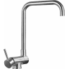 Mexen Madox ablak alatti konyhai csaptelep, inox - 672000-00