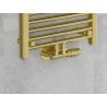 Mexen ventil pentru radiator unghiular, Duplex, DN50, auriu - W907-000-50