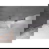 Mexen Velar paravan cadă 2-canate glisant 70 x 150 cm, transparent, nichel periat - 896-070-000-01-97